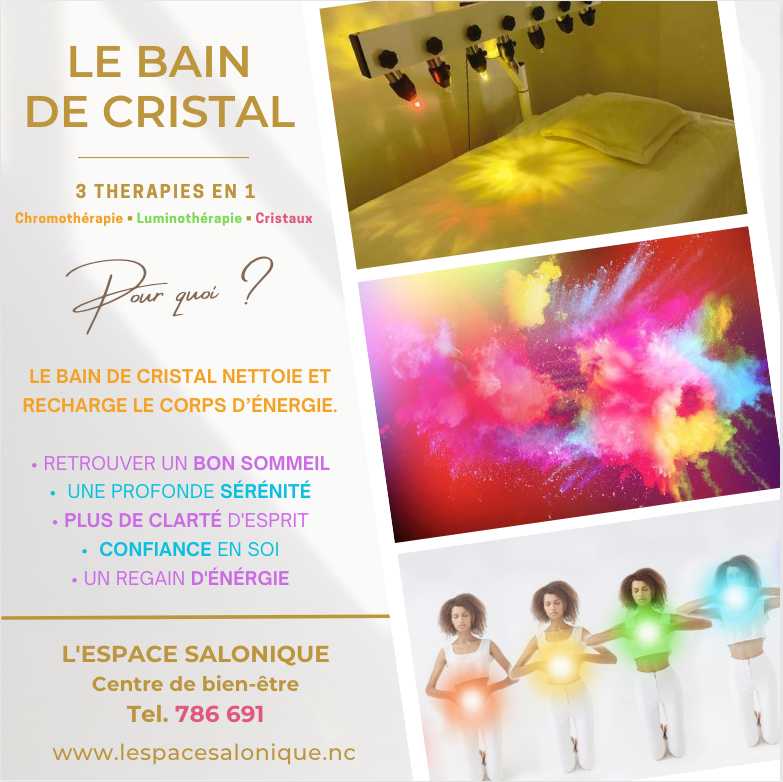 Bain de cristal séance en DUO 1h