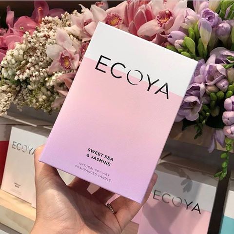 Ecoya Bougie & diffuseur Sweet pea & jasmin