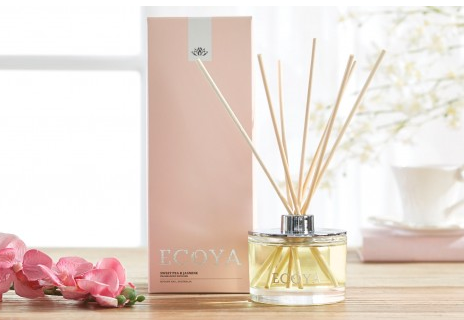 Ecoya Bougie & diffuseur Sweet pea & jasmin