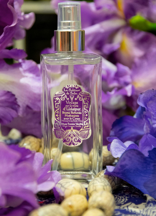 Brume hydratante corps et cheveux Udaipur 200ml