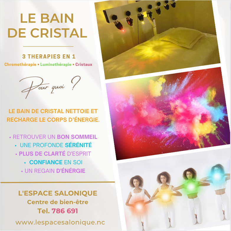 Bain de cristal forfait 3 seances