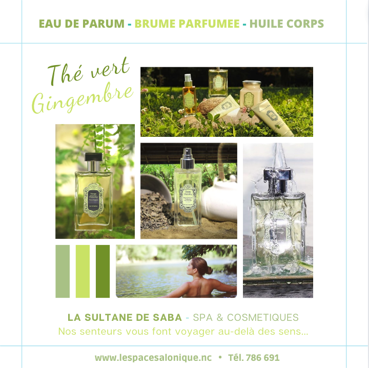 Eau de parfum Thé vert & Gingembre 100ml