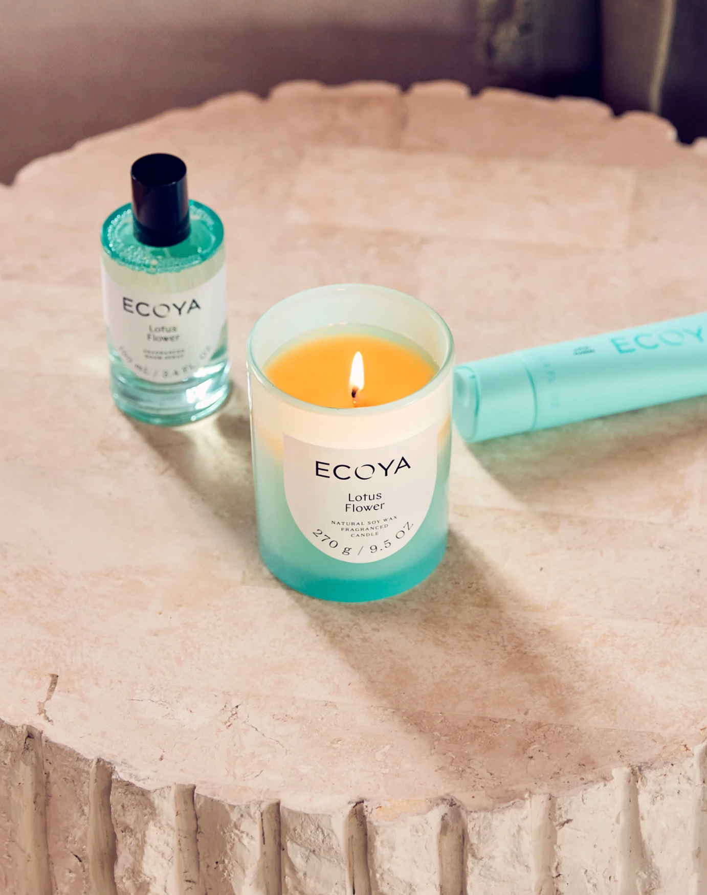 Ecoya Bougie & Diffuseur Fleur de lotus