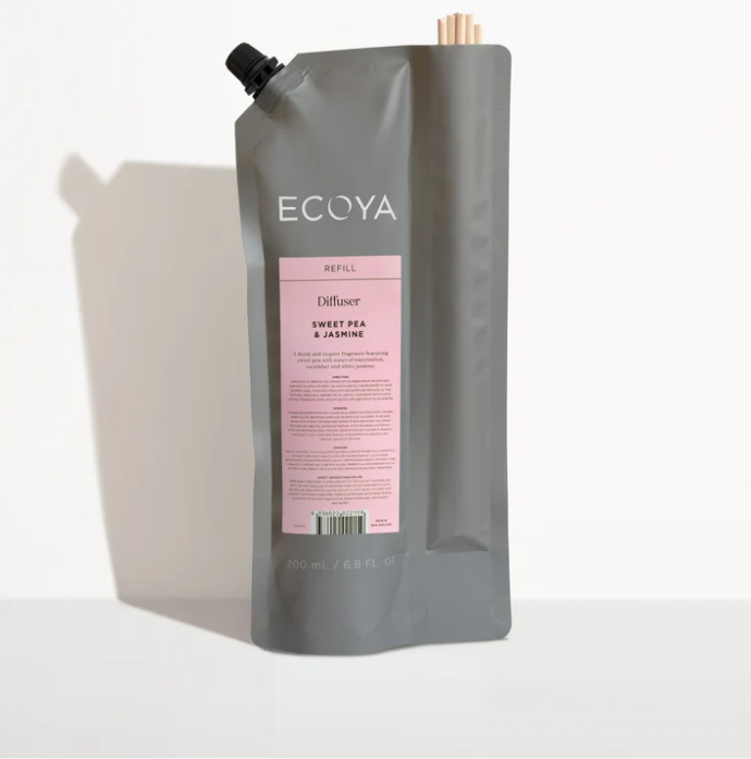 Ecoya Bougie & diffuseur Sweet pea & jasmin