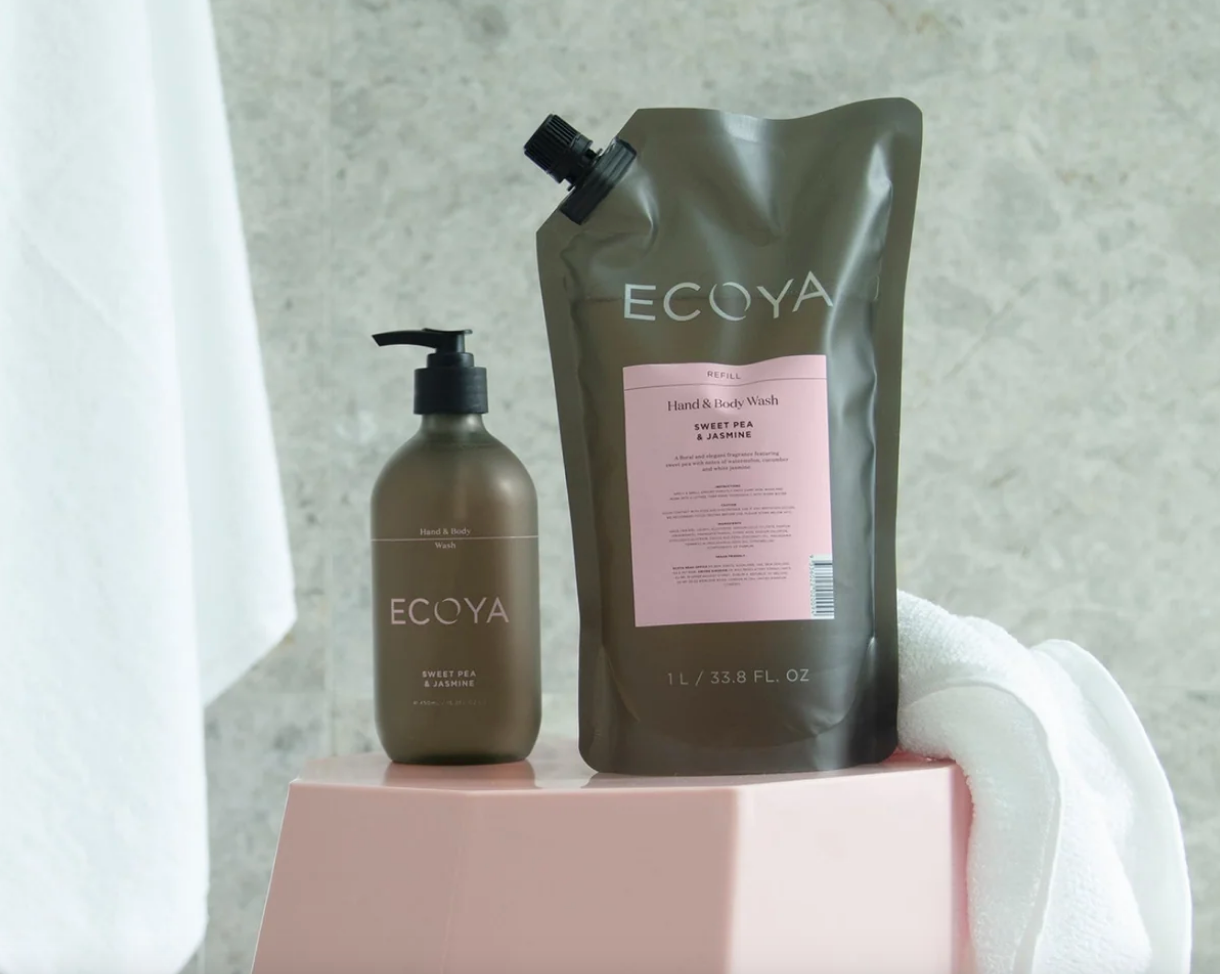 Ecoya Gel douche ecoya recharge 1L