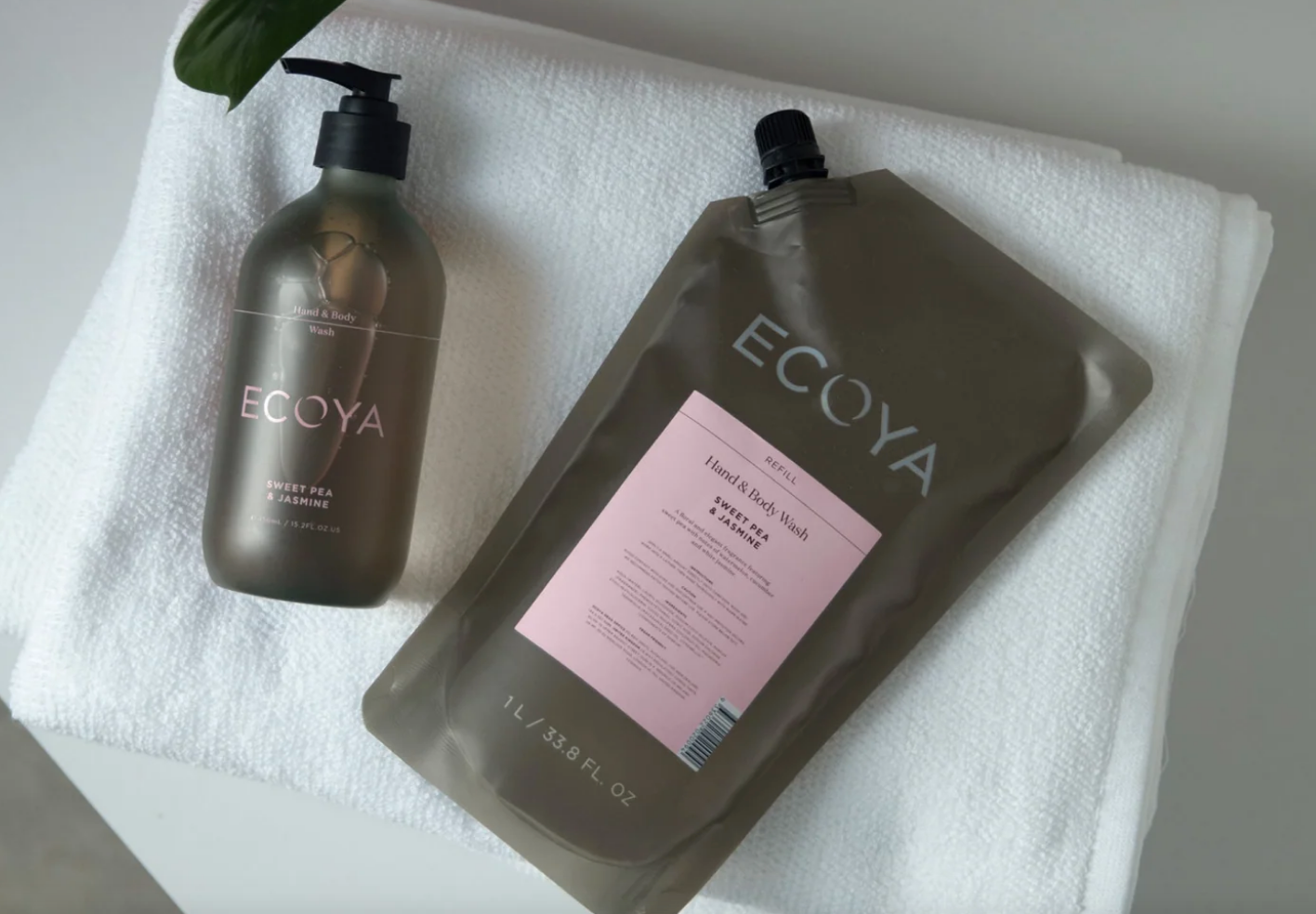 Ecoya Gel douche ecoya recharge 1L