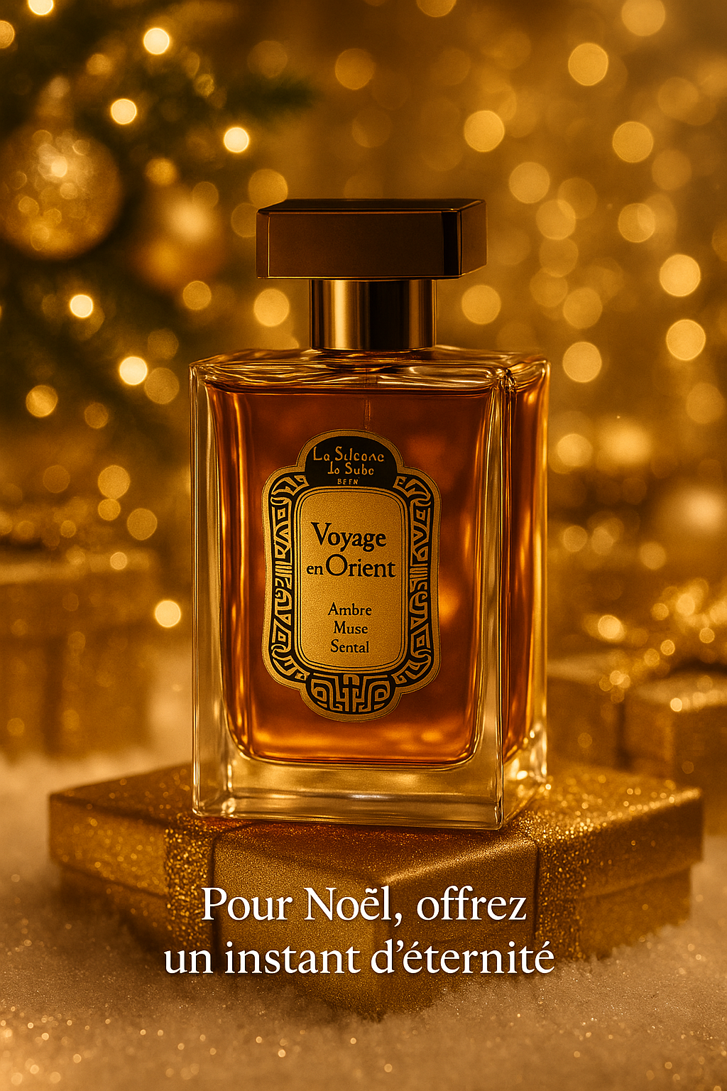 Eau de parfum Ambre Musc Santal 100ml