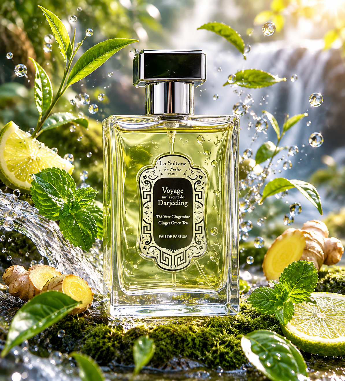 Eau de parfum Thé vert & Gingembre 100ml