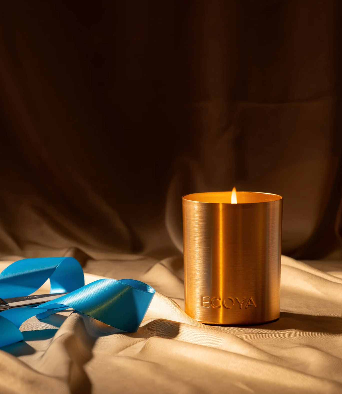 Ecoya Noel Bougie GOLDIE dorée