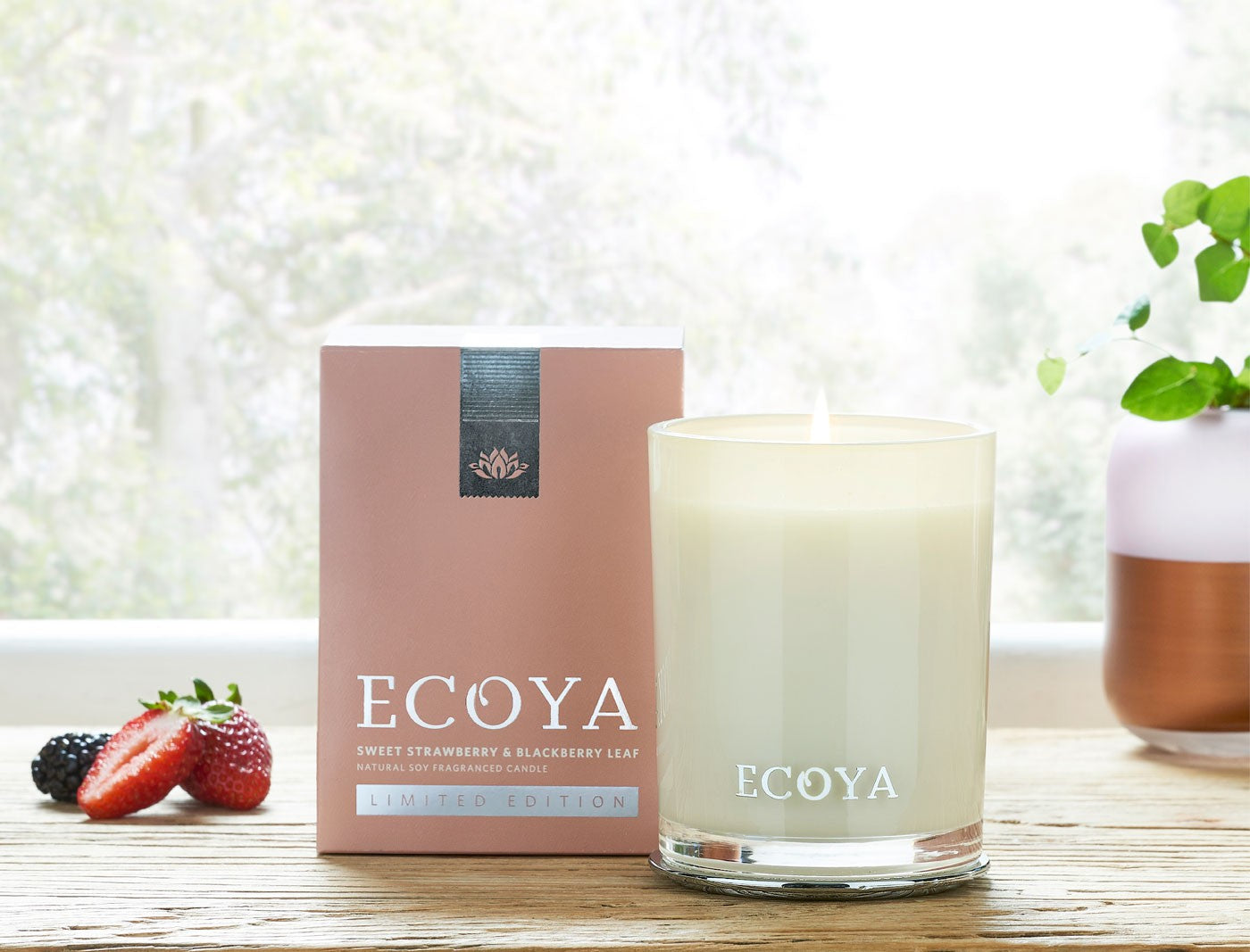 Ecoya Bougie & diffuseur Sweet pea & jasmin