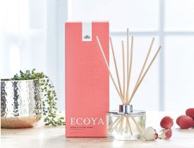 Ecoya Bougie & Diffuseur Sorbet de Letchi & Goyave